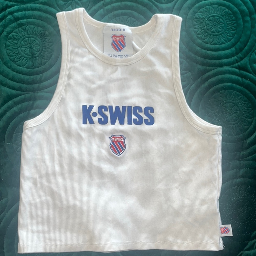 K-Swiss x Forever21 cropped tank top